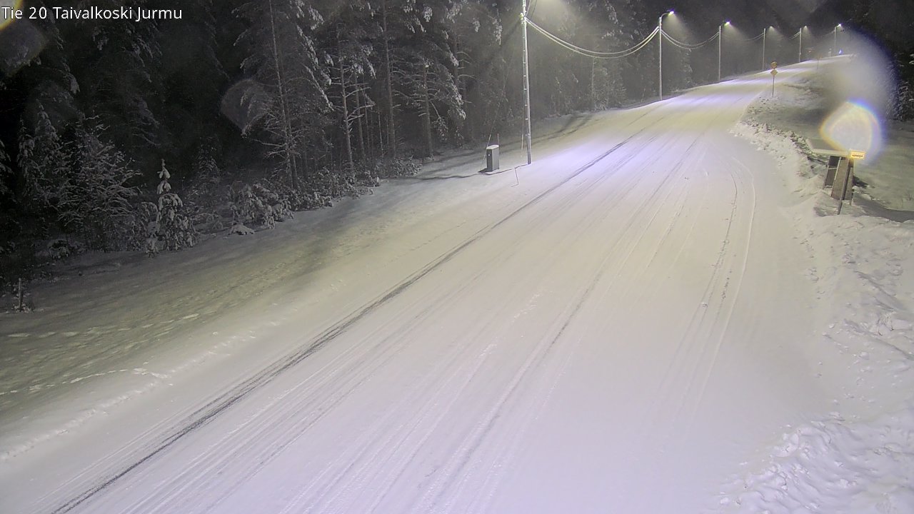 Kelikamerat Kuva Tie 20 Taivalkoski, Jurmu, Taivalkoski, Pohjois-Pohjanmaa