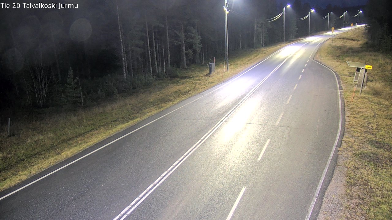 Kelikamerat Kuva Tie 20 Taivalkoski, Jurmu, Taivalkoski, Pohjois-Pohjanmaa