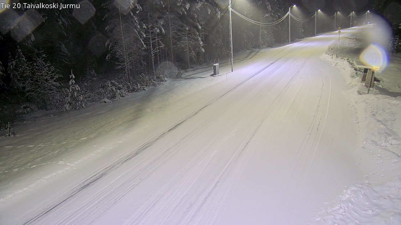 Kelikamerat Kuva Tie 20 Taivalkoski, Jurmu, Taivalkoski, Pohjois-Pohjanmaa