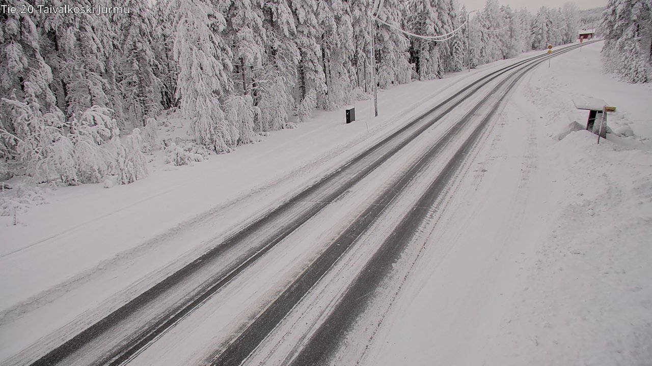 Kelikamerat Kuva Tie 20 Taivalkoski, Jurmu, Taivalkoski, Pohjois-Pohjanmaa