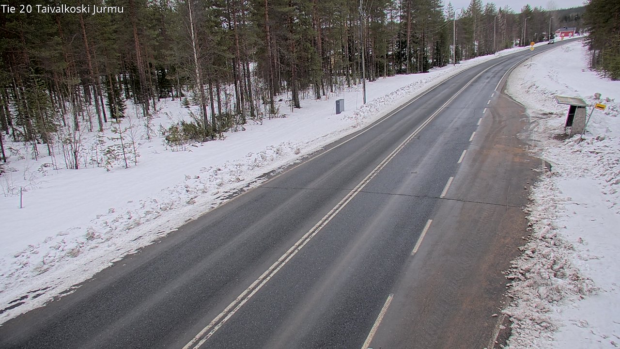 Kelikamerat Kuva Tie 20 Taivalkoski, Jurmu, Taivalkoski, Pohjois-Pohjanmaa