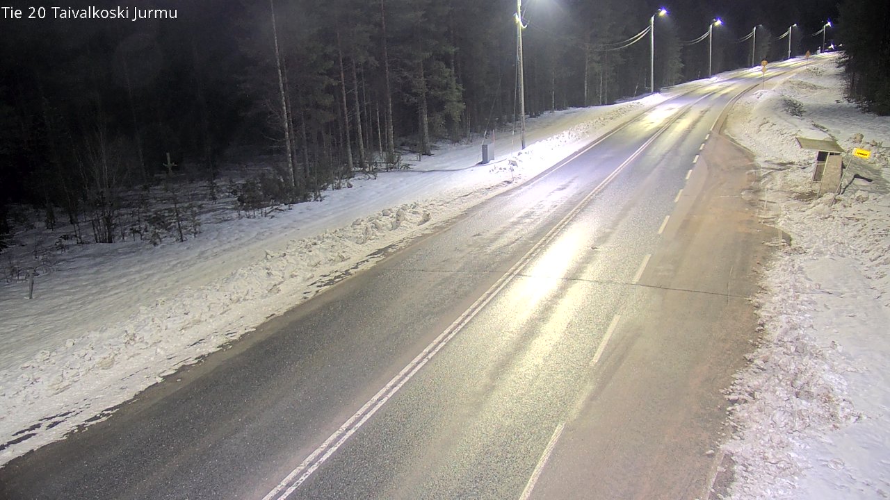 Kelikamerat Kuva Tie 20 Taivalkoski, Jurmu, Taivalkoski, Pohjois-Pohjanmaa