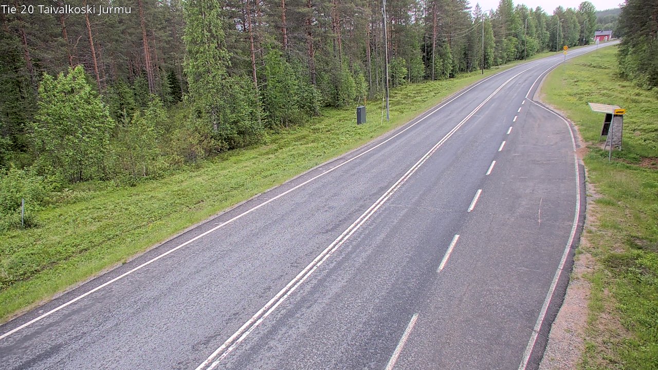 Kelikamerat Kuva Tie 20 Taivalkoski, Jurmu, Taivalkoski, Pohjois-Pohjanmaa