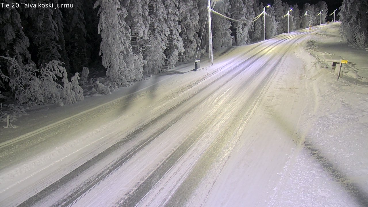 Kelikamerat Kuva Tie 20 Taivalkoski, Jurmu, Taivalkoski, Pohjois-Pohjanmaa