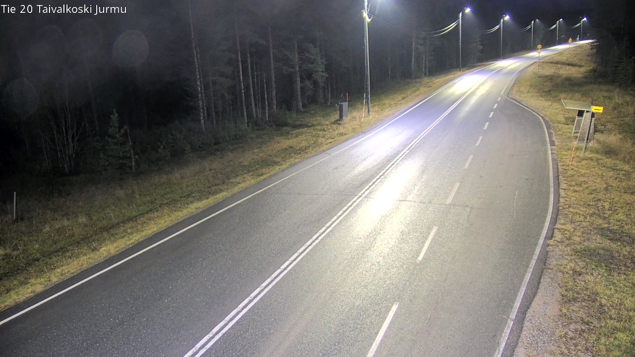 Kelikamerat Kuva Tie 20 Taivalkoski, Jurmu, Taivalkoski, Pohjois-Pohjanmaa