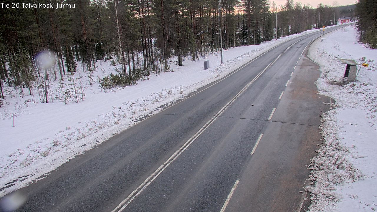 Kelikamerat Kuva Tie 20 Taivalkoski, Jurmu, Taivalkoski, Pohjois-Pohjanmaa