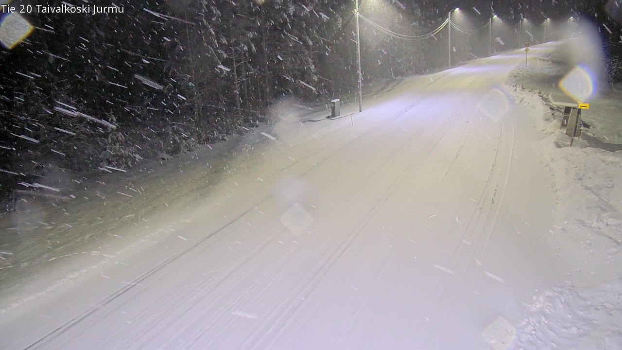 Kelikamerat Kuva Tie 20 Taivalkoski, Jurmu, Taivalkoski, Pohjois-Pohjanmaa