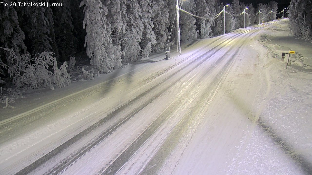 Kelikamerat Kuva Tie 20 Taivalkoski, Jurmu, Taivalkoski, Pohjois-Pohjanmaa