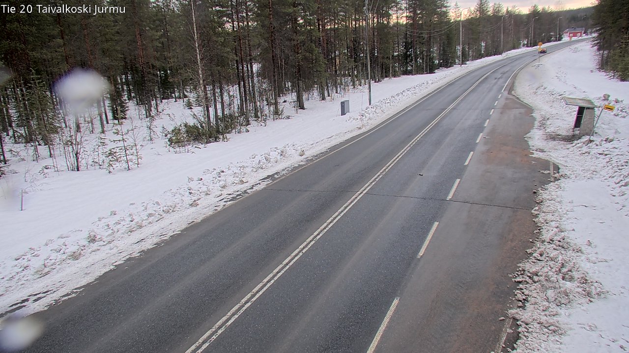 Kelikamerat Kuva Tie 20 Taivalkoski, Jurmu, Taivalkoski, Pohjois-Pohjanmaa