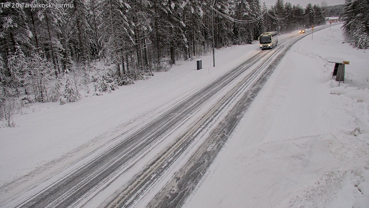 Kelikamerat Kuva Tie 20 Taivalkoski, Jurmu, Taivalkoski, Pohjois-Pohjanmaa