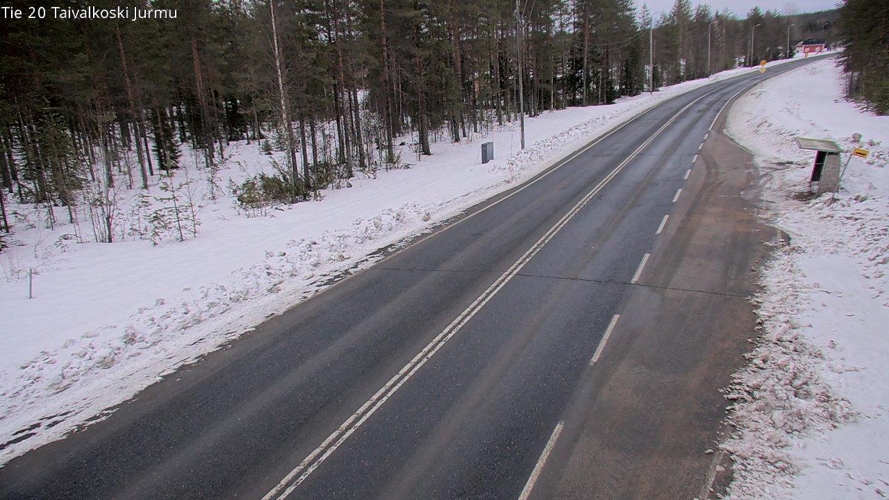 Kelikamerat Kuva Tie 20 Taivalkoski, Jurmu, Taivalkoski, Pohjois-Pohjanmaa
