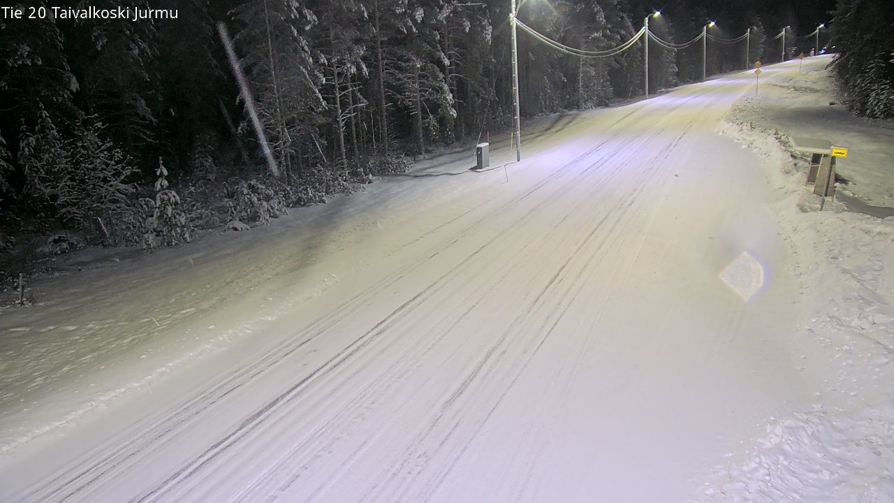 Kelikamerat Kuva Tie 20 Taivalkoski, Jurmu, Taivalkoski, Pohjois-Pohjanmaa