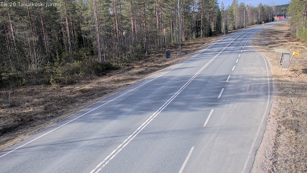 Kelikamerat Kuva Tie 20 Taivalkoski, Jurmu, Taivalkoski, Pohjois-Pohjanmaa