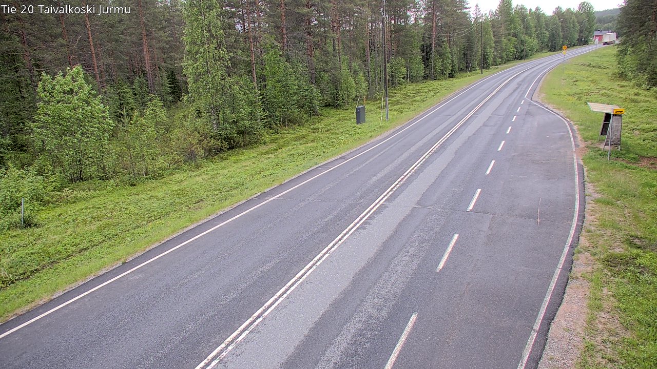 Kelikamerat Kuva Tie 20 Taivalkoski, Jurmu, Taivalkoski, Pohjois-Pohjanmaa