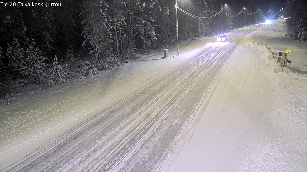 Kelikamerat Kuva Tie 20 Taivalkoski, Jurmu, Taivalkoski, Pohjois-Pohjanmaa