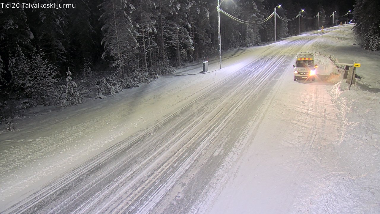 Kelikamerat Kuva Tie 20 Taivalkoski, Jurmu, Taivalkoski, Pohjois-Pohjanmaa