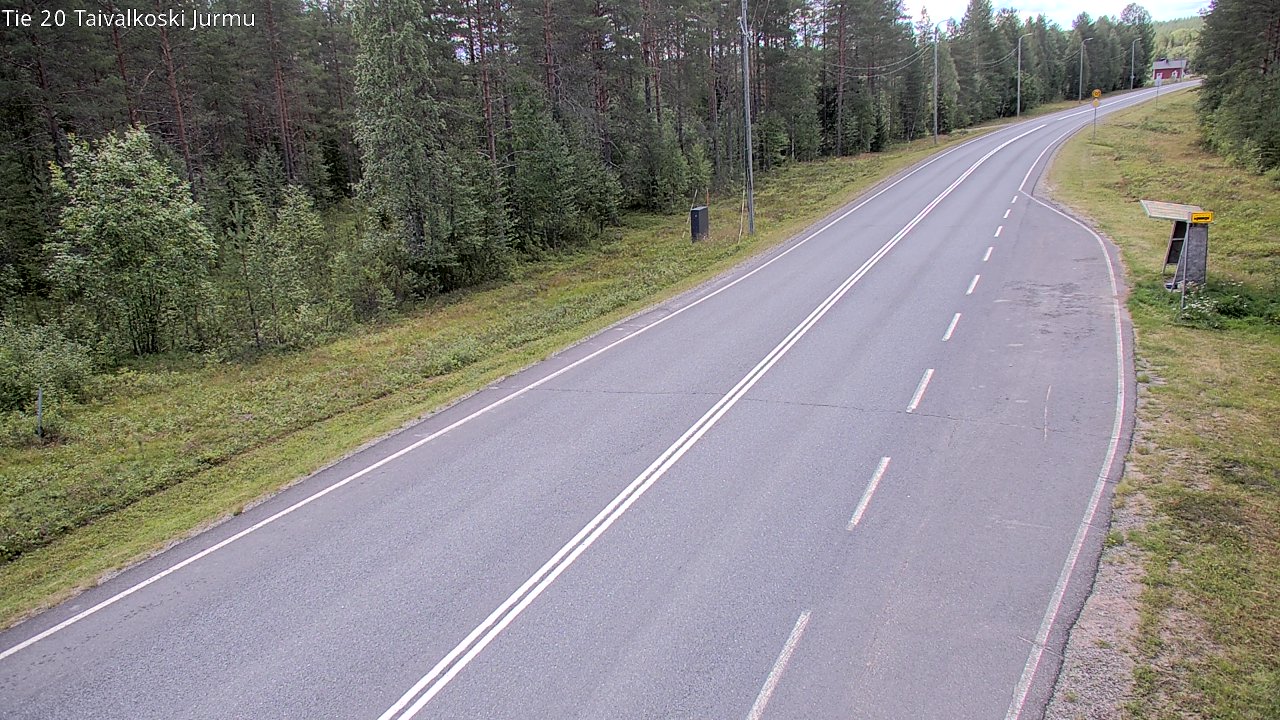 Kelikamerat Kuva Tie 20 Taivalkoski, Jurmu, Taivalkoski, Pohjois-Pohjanmaa