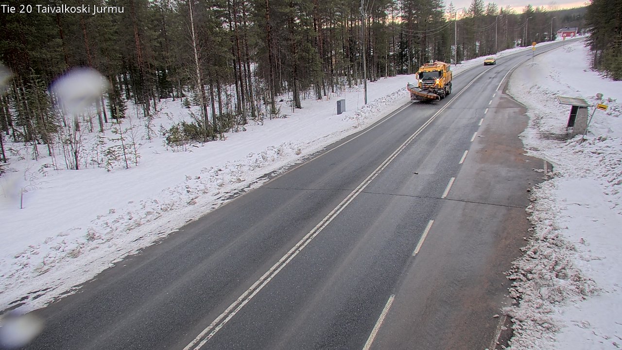 Kelikamerat Kuva Tie 20 Taivalkoski, Jurmu, Taivalkoski, Pohjois-Pohjanmaa