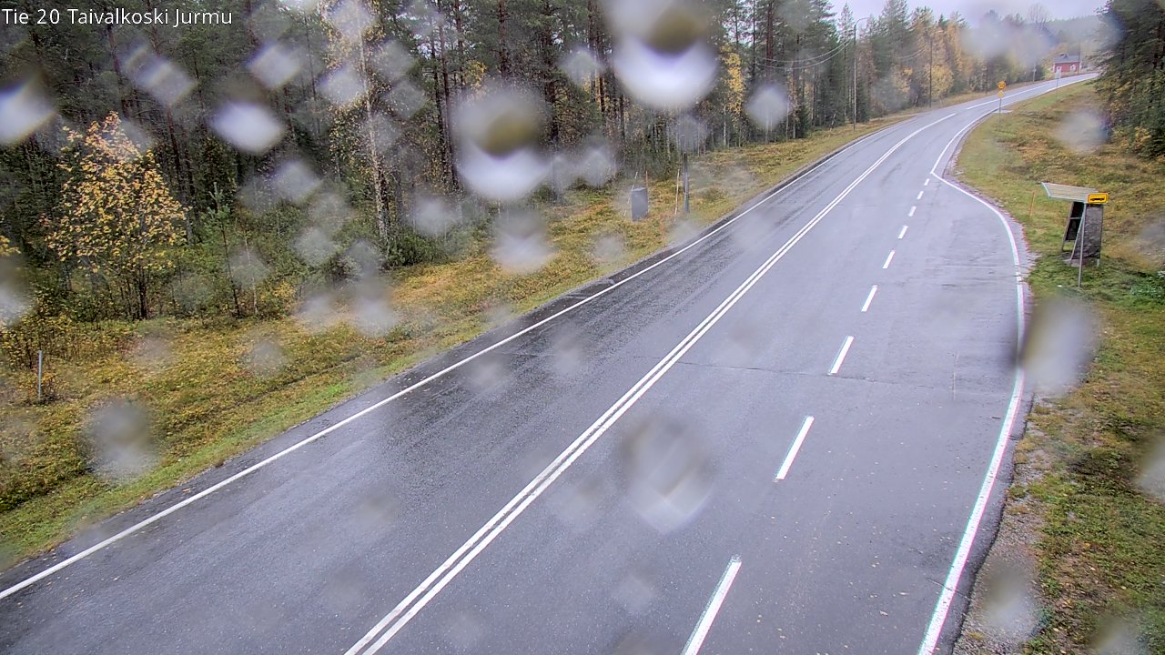 Weather Camera Image Väg 20 Taivalkoski, Jurmu, Taivalkoski, Pohjois-Pohjanmaa