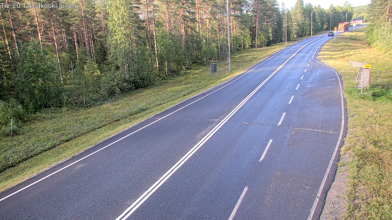 Kelikamerat Kuva Tie 20 Taivalkoski, Jurmu, Taivalkoski, Pohjois-Pohjanmaa