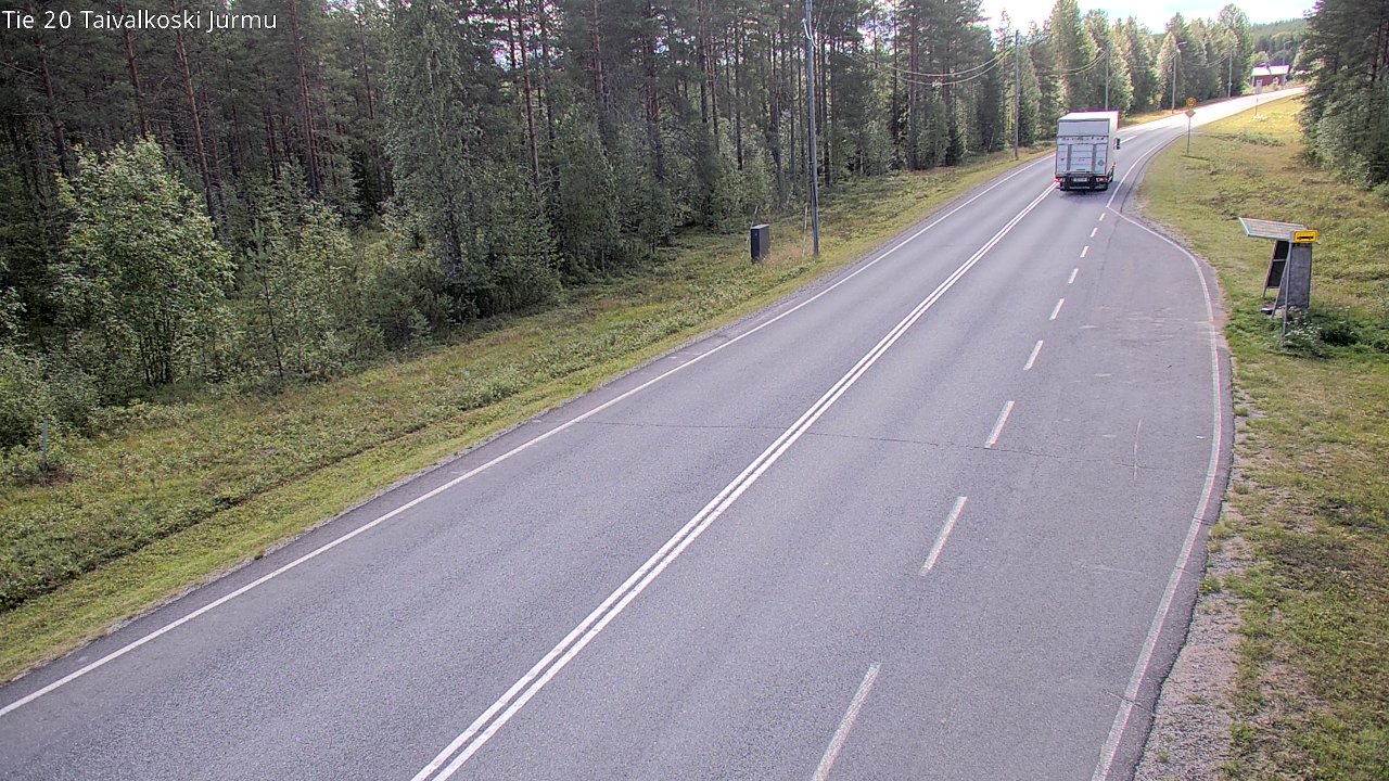 Kelikamerat Kuva Tie 20 Taivalkoski, Jurmu, Taivalkoski, Pohjois-Pohjanmaa