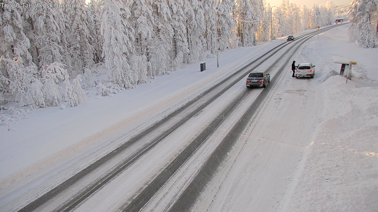 Kelikamerat Kuva Tie 20 Taivalkoski, Jurmu, Taivalkoski, Pohjois-Pohjanmaa