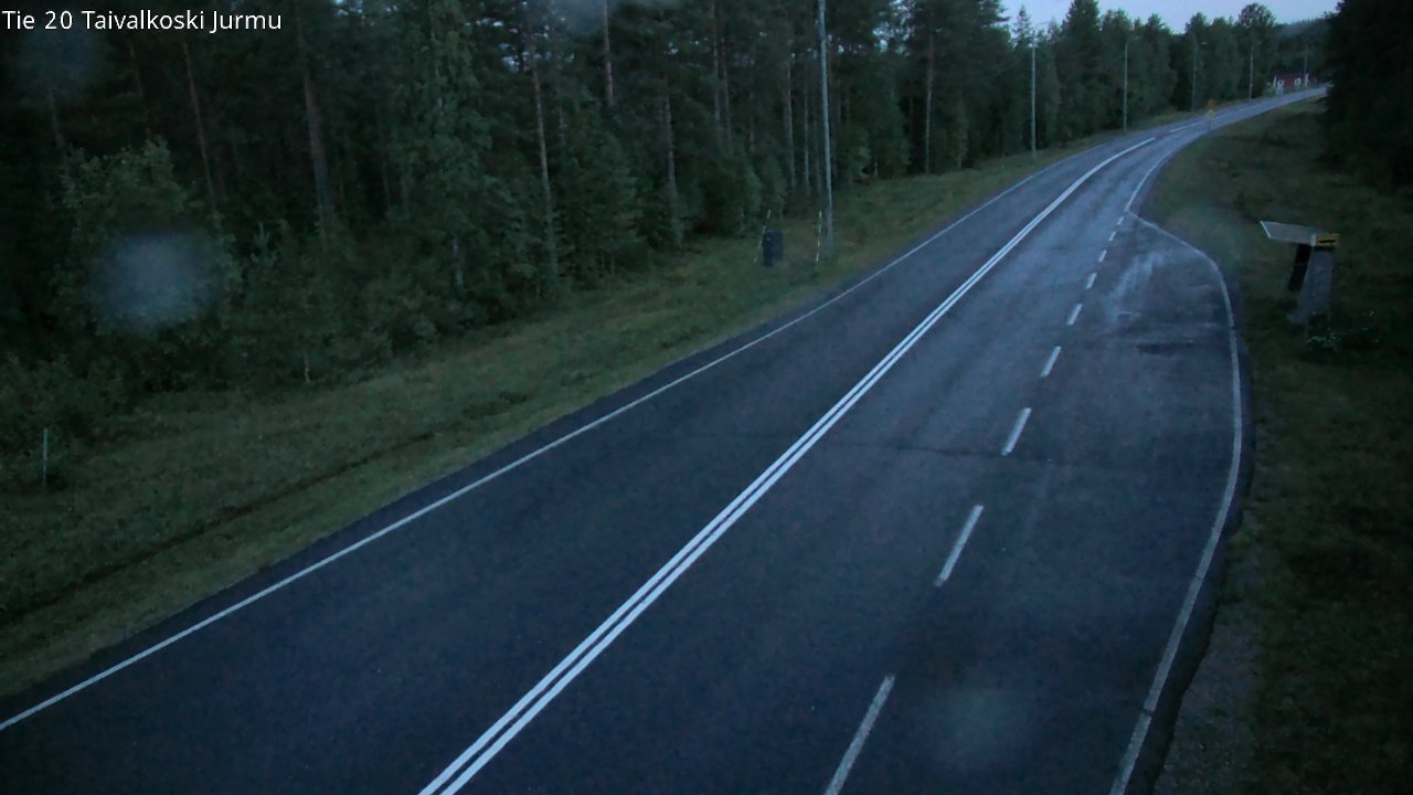 Kelikamerat Kuva Tie 20 Taivalkoski, Jurmu, Taivalkoski, Pohjois-Pohjanmaa