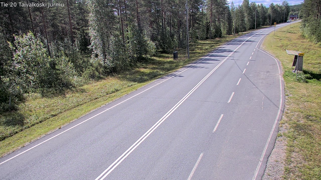 Kelikamerat Kuva Tie 20 Taivalkoski, Jurmu, Taivalkoski, Pohjois-Pohjanmaa