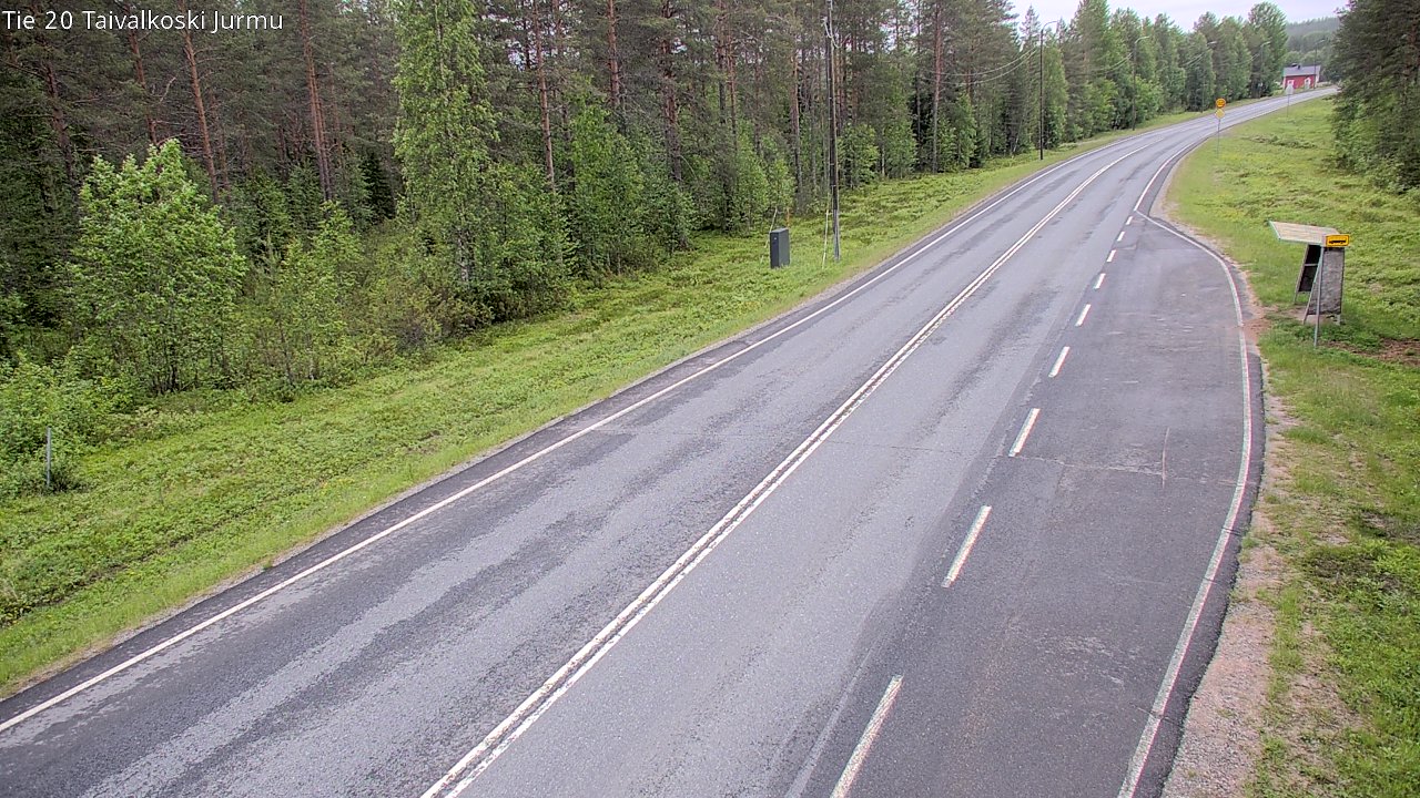 Kelikamerat Kuva Tie 20 Taivalkoski, Jurmu, Taivalkoski, Pohjois-Pohjanmaa
