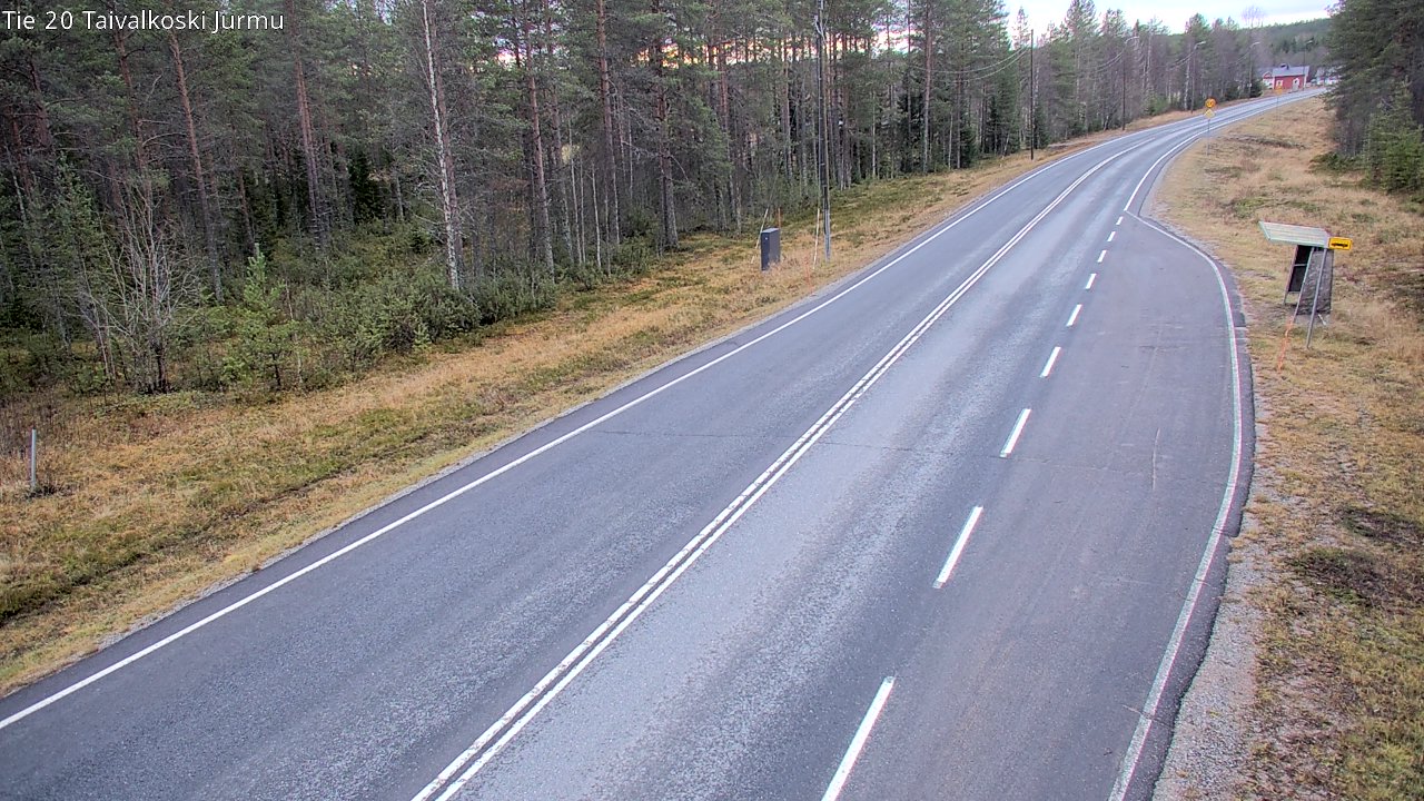 Kelikamerat Kuva Tie 20 Taivalkoski, Jurmu, Taivalkoski, Pohjois-Pohjanmaa