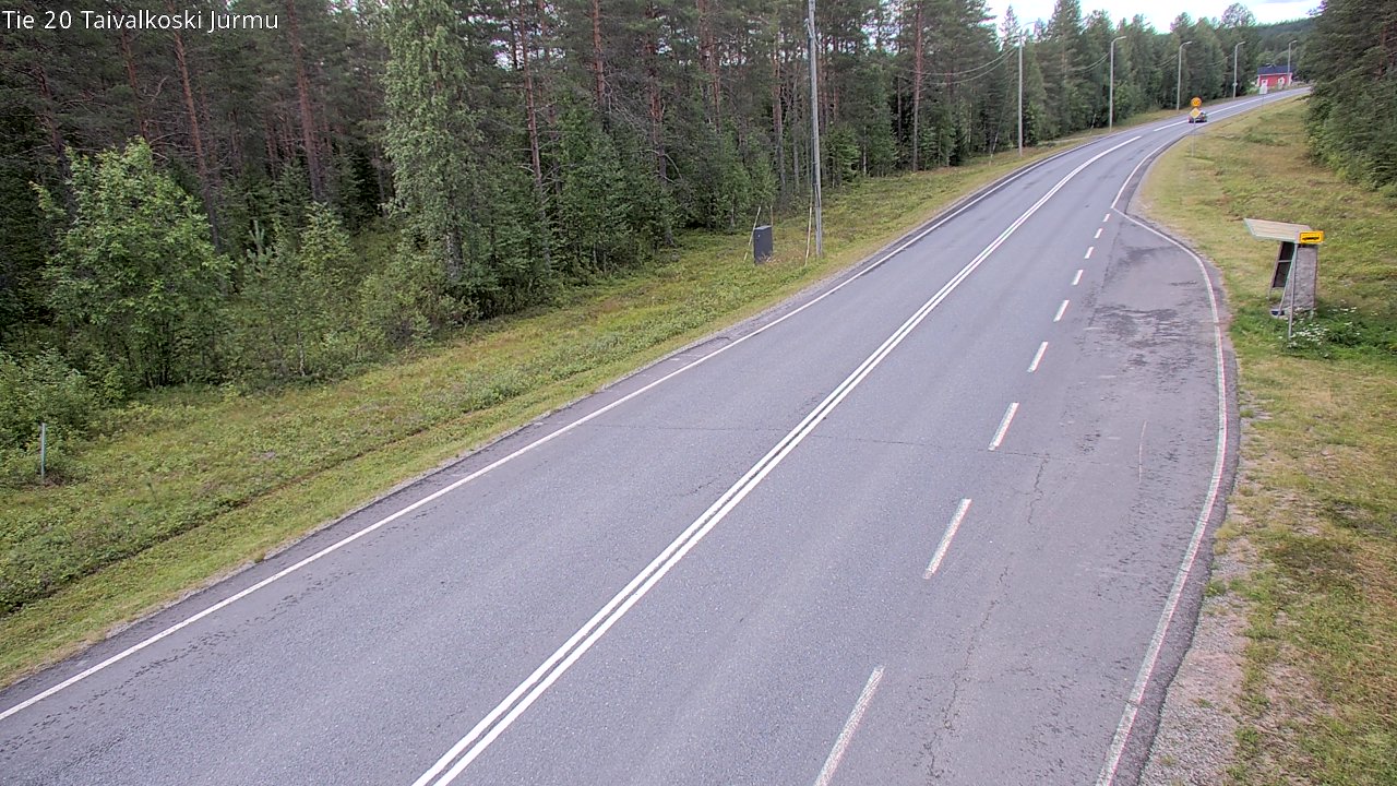 Kelikamerat Kuva Tie 20 Taivalkoski, Jurmu, Taivalkoski, Pohjois-Pohjanmaa