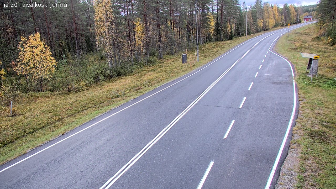 Kelikamerat Kuva Tie 20 Taivalkoski, Jurmu, Taivalkoski, Pohjois-Pohjanmaa