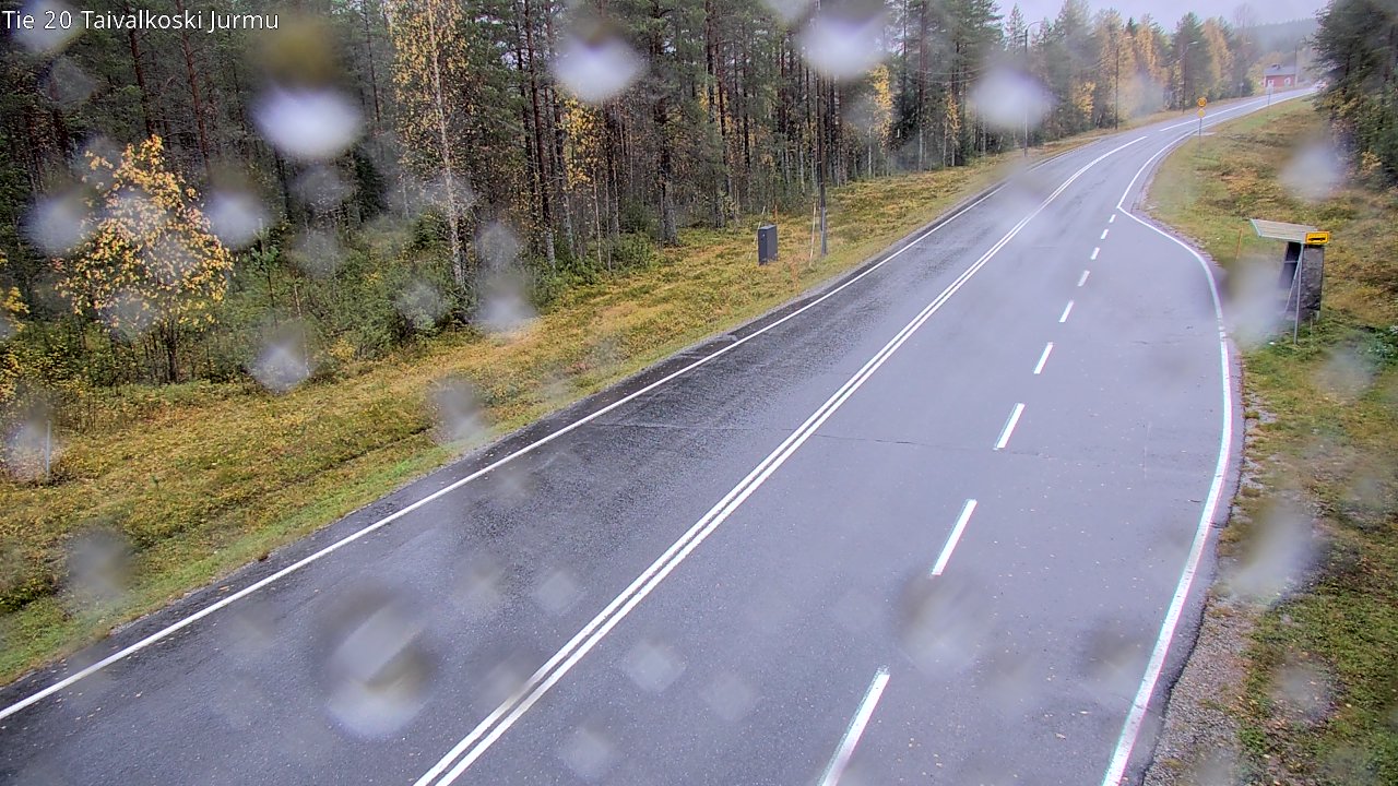 Weather Camera Image Väg 20 Taivalkoski, Jurmu, Taivalkoski, Pohjois-Pohjanmaa