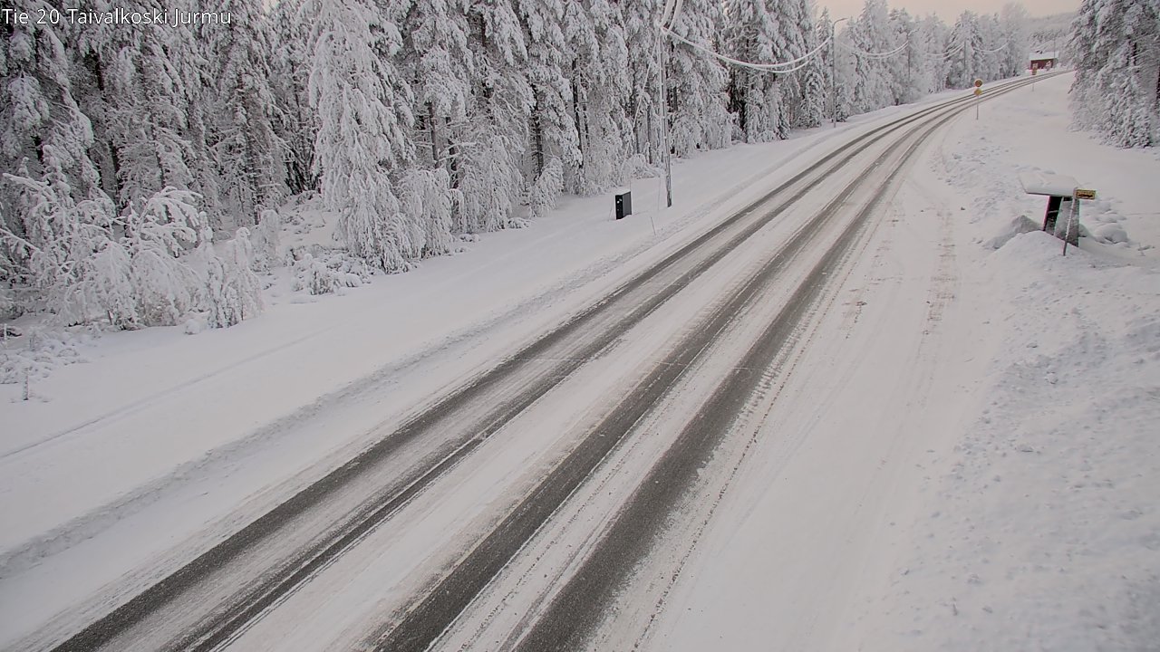 Kelikamerat Kuva Tie 20 Taivalkoski, Jurmu, Taivalkoski, Pohjois-Pohjanmaa