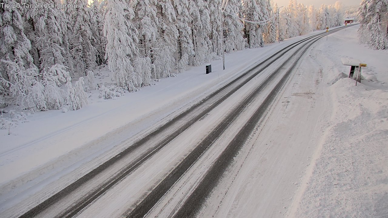 Kelikamerat Kuva Tie 20 Taivalkoski, Jurmu, Taivalkoski, Pohjois-Pohjanmaa