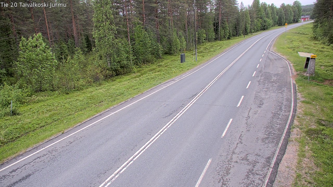 Kelikamerat Kuva Tie 20 Taivalkoski, Jurmu, Taivalkoski, Pohjois-Pohjanmaa