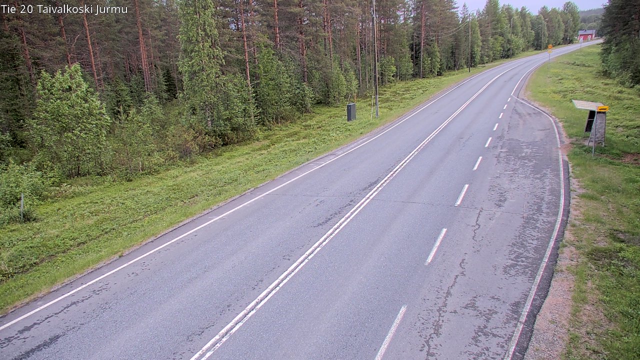 Kelikamerat Kuva Tie 20 Taivalkoski, Jurmu, Taivalkoski, Pohjois-Pohjanmaa