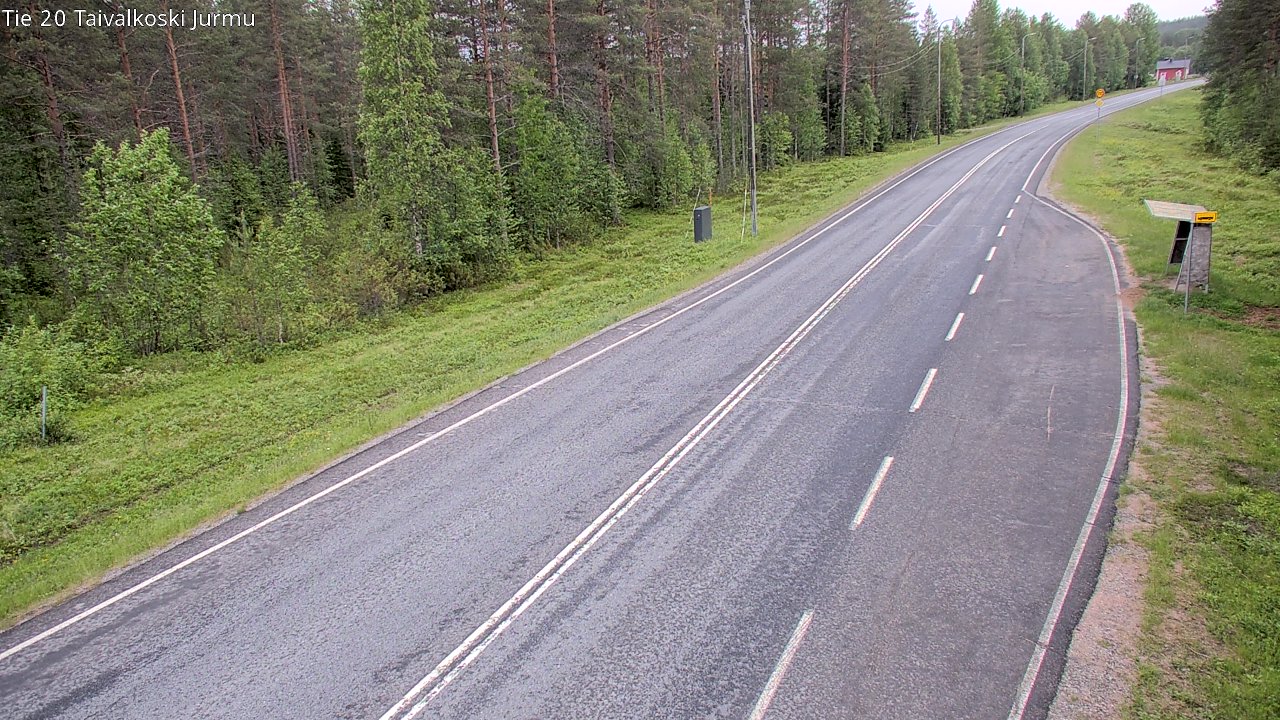 Kelikamerat Kuva Tie 20 Taivalkoski, Jurmu, Taivalkoski, Pohjois-Pohjanmaa