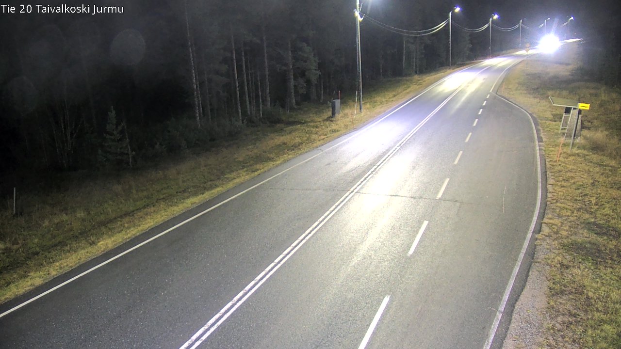 Kelikamerat Kuva Tie 20 Taivalkoski, Jurmu, Taivalkoski, Pohjois-Pohjanmaa