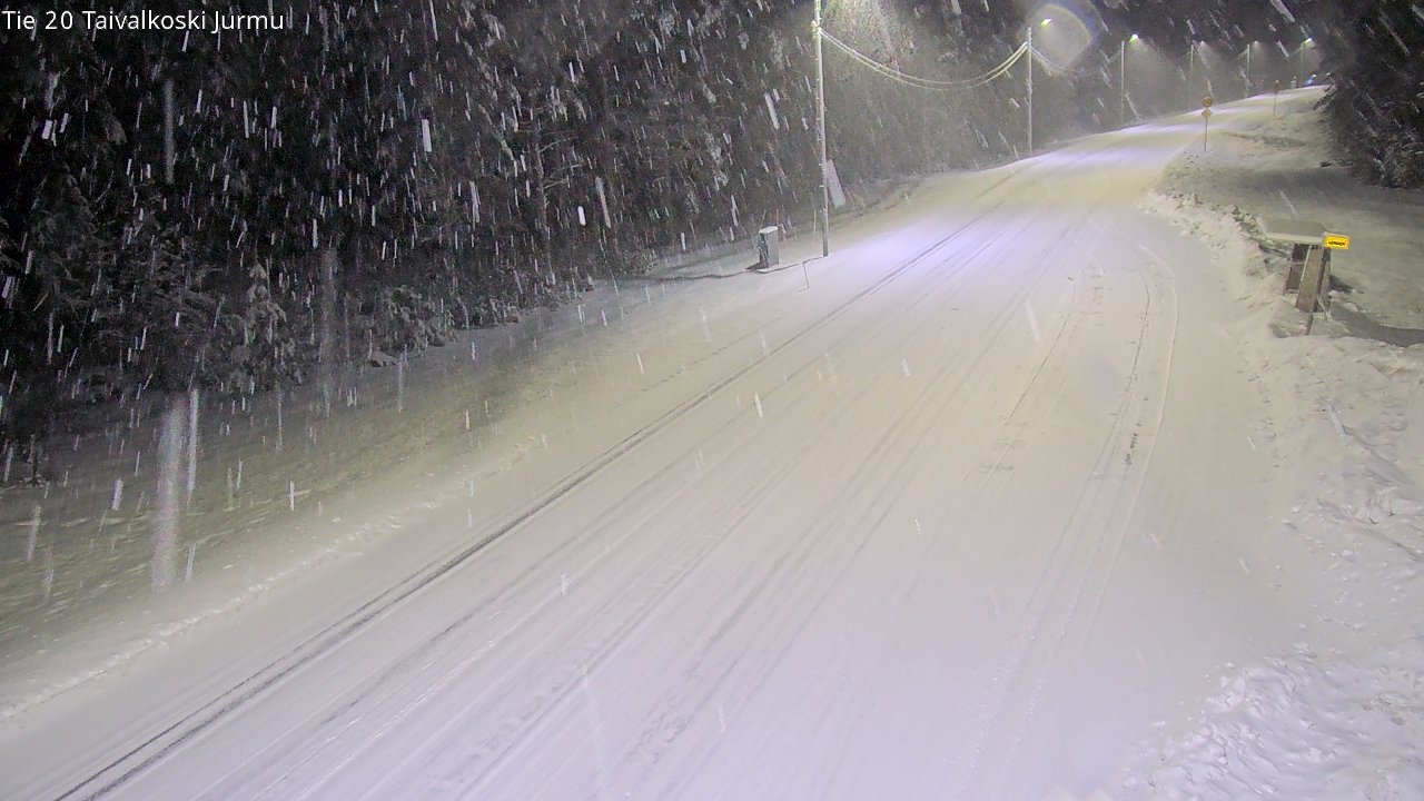 Kelikamerat Kuva Tie 20 Taivalkoski, Jurmu, Taivalkoski, Pohjois-Pohjanmaa