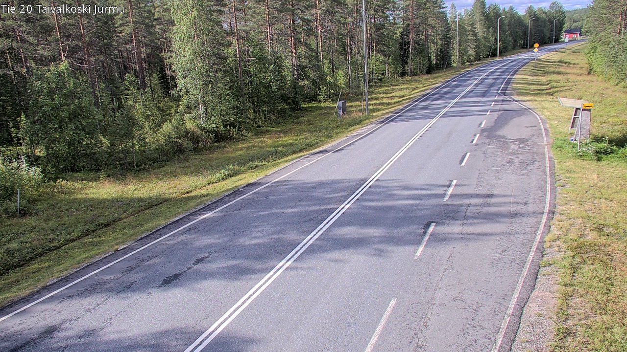 Kelikamerat Kuva Tie 20 Taivalkoski, Jurmu, Taivalkoski, Pohjois-Pohjanmaa