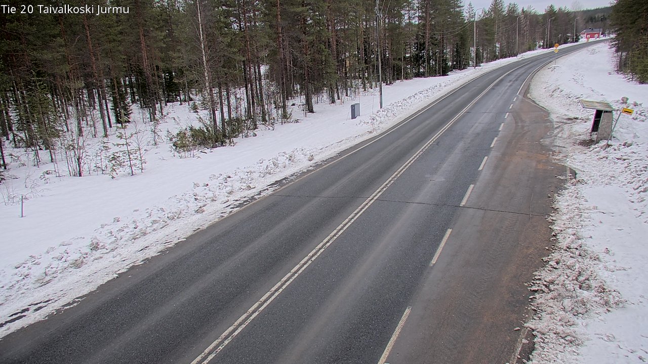 Kelikamerat Kuva Tie 20 Taivalkoski, Jurmu, Taivalkoski, Pohjois-Pohjanmaa