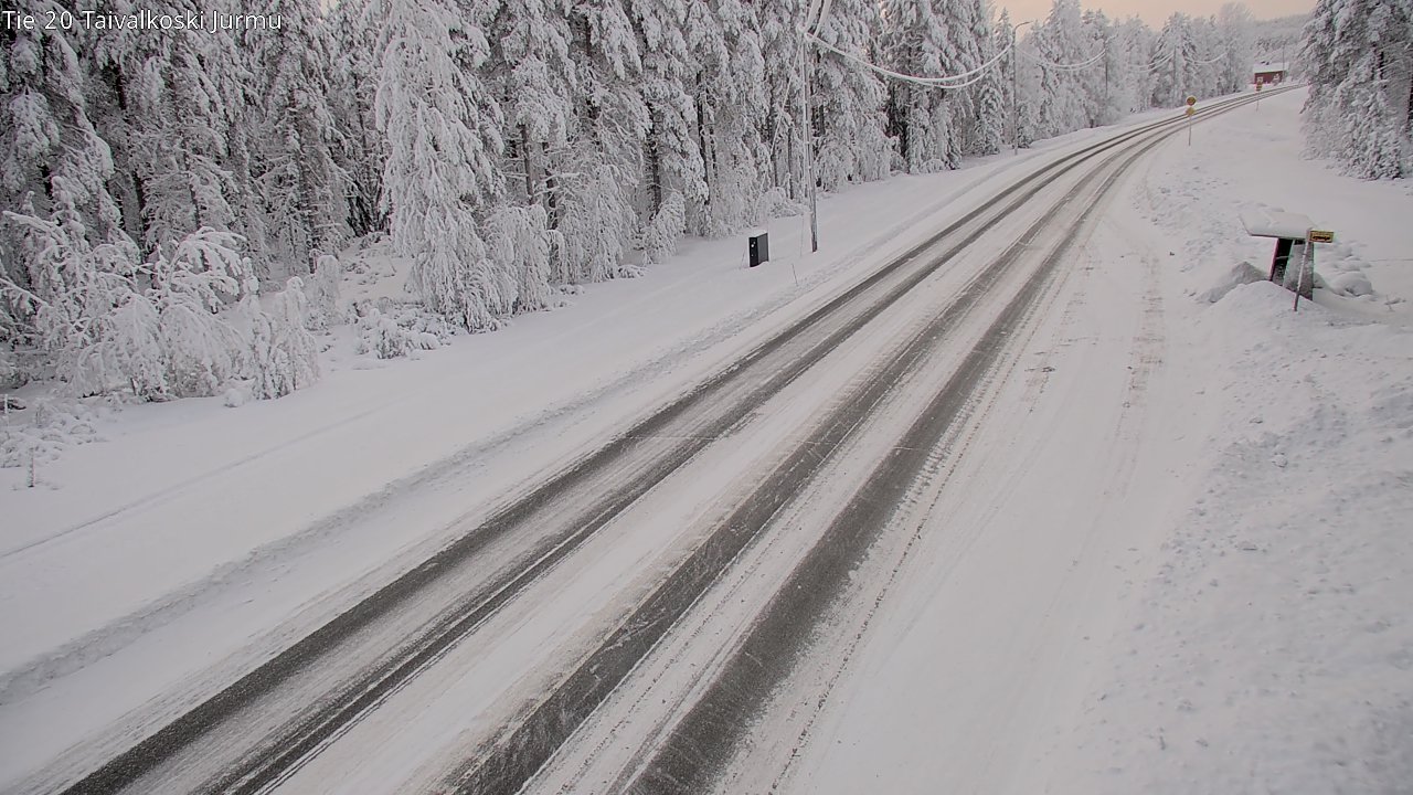 Kelikamerat Kuva Tie 20 Taivalkoski, Jurmu, Taivalkoski, Pohjois-Pohjanmaa