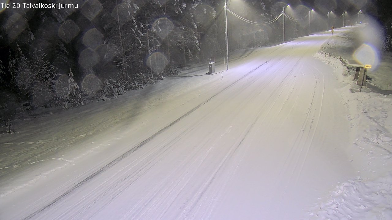 Kelikamerat Kuva Tie 20 Taivalkoski, Jurmu, Taivalkoski, Pohjois-Pohjanmaa