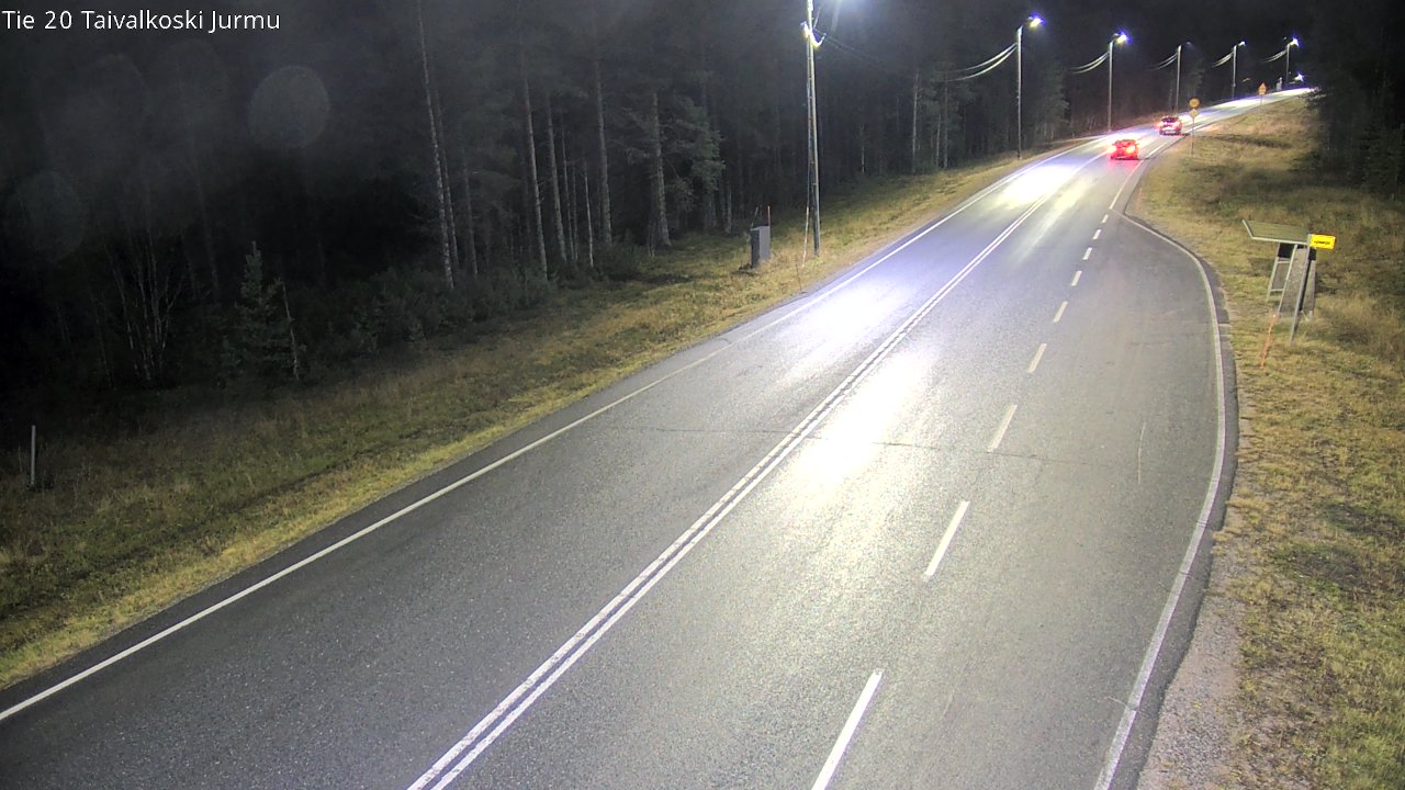 Kelikamerat Kuva Tie 20 Taivalkoski, Jurmu, Taivalkoski, Pohjois-Pohjanmaa