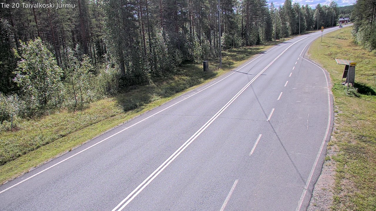 Kelikamerat Kuva Tie 20 Taivalkoski, Jurmu, Taivalkoski, Pohjois-Pohjanmaa