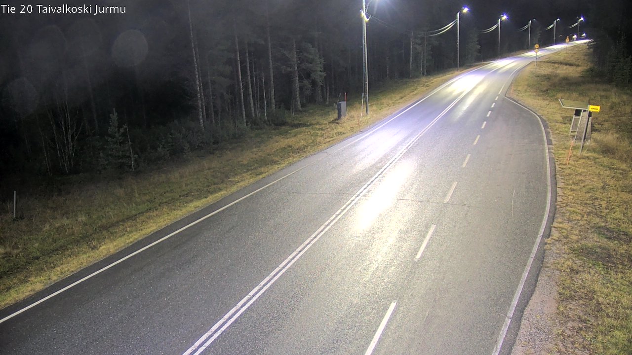 Kelikamerat Kuva Tie 20 Taivalkoski, Jurmu, Taivalkoski, Pohjois-Pohjanmaa