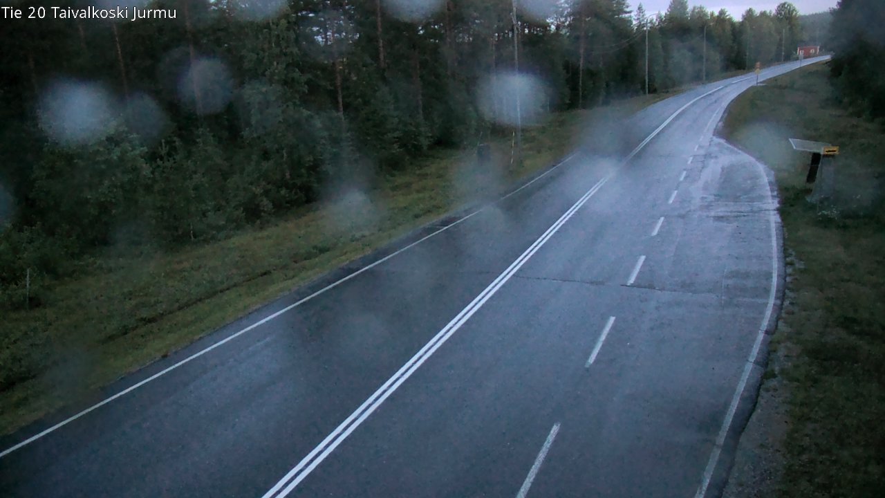 Kelikamerat Kuva Tie 20 Taivalkoski, Jurmu, Taivalkoski, Pohjois-Pohjanmaa