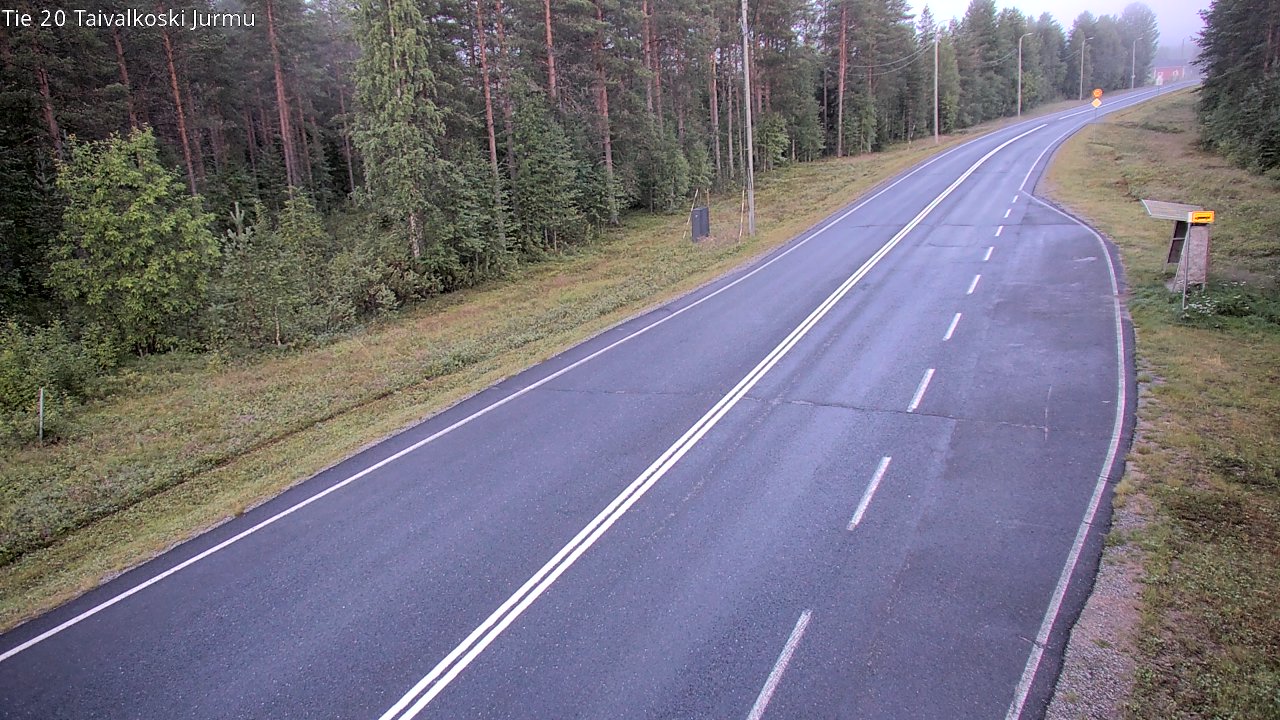 Kelikamerat Kuva Tie 20 Taivalkoski, Jurmu, Taivalkoski, Pohjois-Pohjanmaa