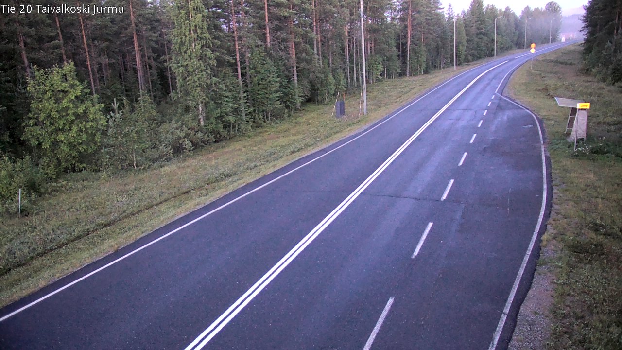 Kelikamerat Kuva Tie 20 Taivalkoski, Jurmu, Taivalkoski, Pohjois-Pohjanmaa